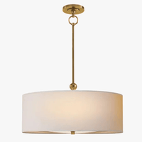 Lustre Américain Simple en Tissu Moderne | Marco Lucetti