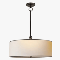 Lustre Américain Simple en Tissu Moderne | Marco Lucetti