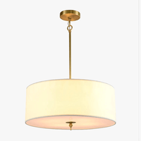 Lustre Américain Simple en Tissu Moderne | Marco Lucetti