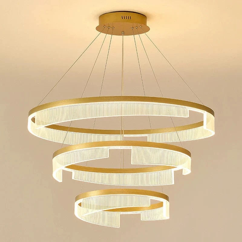 Lustre anneau LED de style moderne | Marco Lucetti
