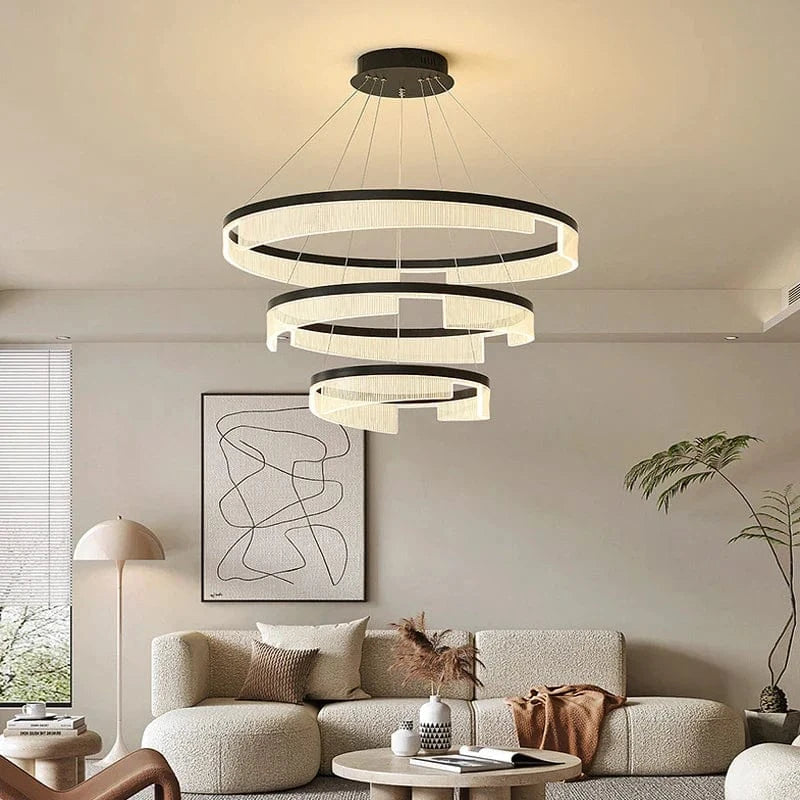 Lustre anneau LED de style moderne | Marco Lucetti
