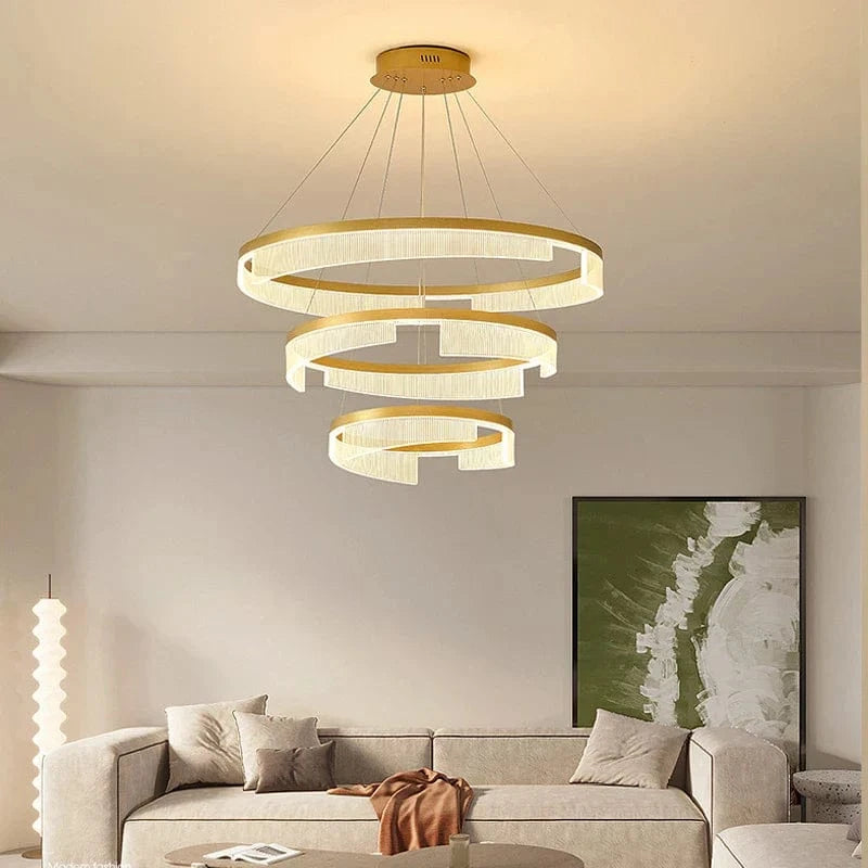 Lustre anneau LED de style moderne | Marco Lucetti