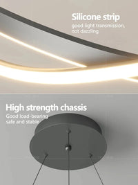 Lustre Anneau Minimaliste Moderne pour Maison - Créativité Redéfinie | Marco Lucetti