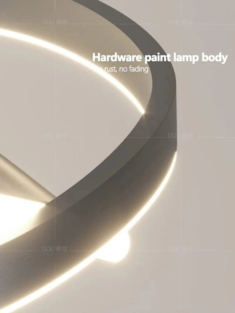 Lustre Anneau Minimaliste Moderne pour Maison - Créativité Redéfinie | Marco Lucetti