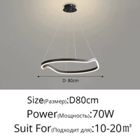 Lustre anneaux déformés design Panochas pour un intérieur élégant | Marco Lucetti