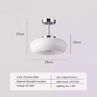 Lustre Antique en Verre et Laiton Orange Medieval | Marco Lucetti WS28CM / Lumière blanche