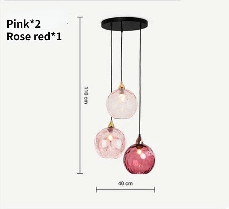 Lustre Aqua Glass - Design Nordique Moderne | Marco Lucetti C