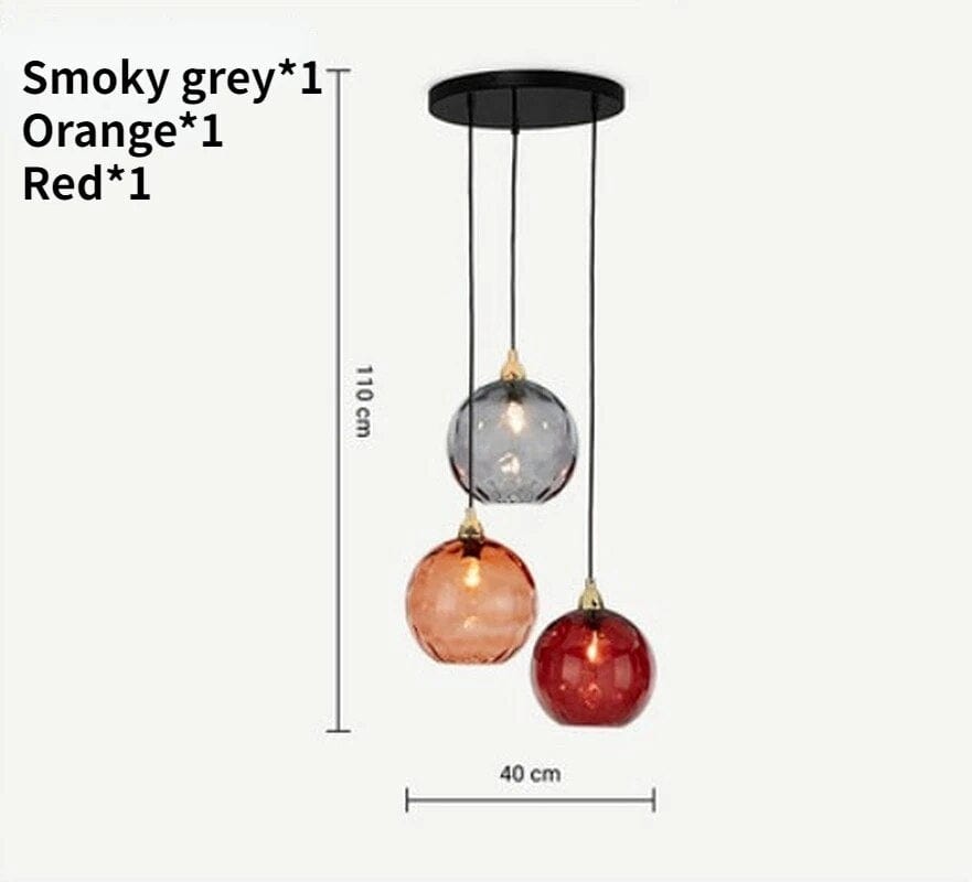 Lustre Aqua Glass - Design Nordique Moderne | Marco Lucetti E