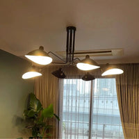 Lustre Araignée en Fer Nordique Industriel Vintage LED Éclairage | Marco Lucetti