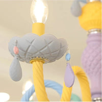 Lustre Arc-en-Ciel Enfants Style Macaron Kawaii LED | Marco Lucetti