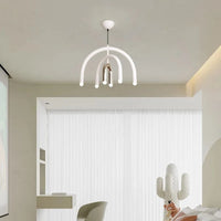 Lustre arc-en-ciel italien en forme de U | Marco Lucetti