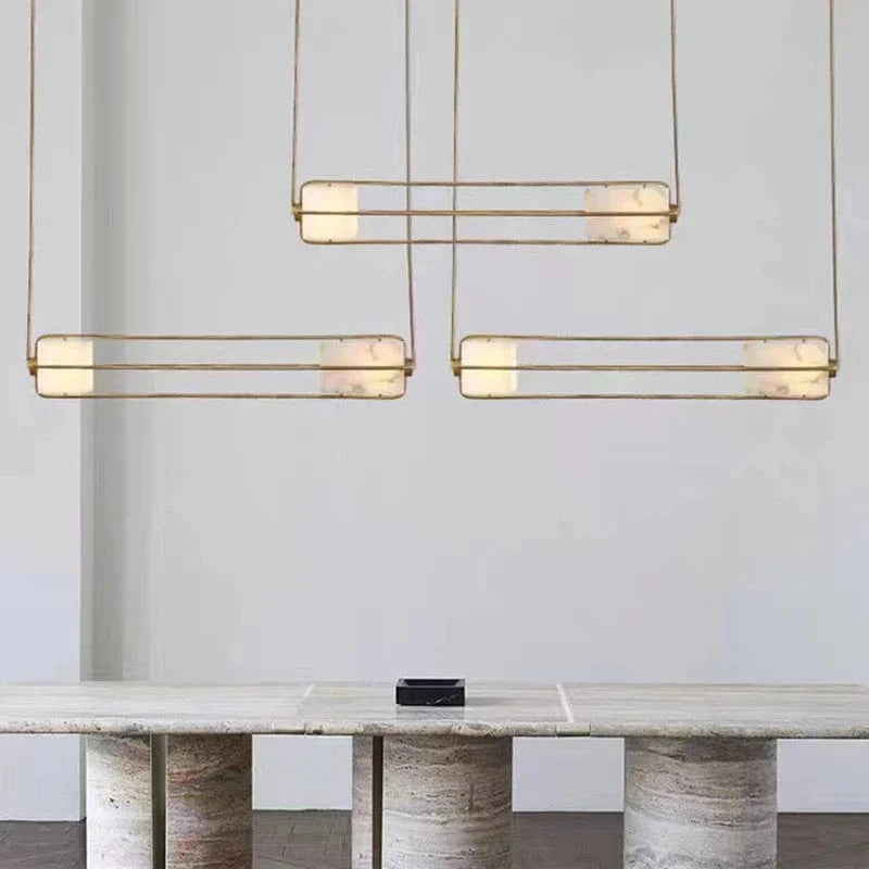 Lustre Art Déco en Verre et Métal pour Hôtel de Luxe | Marco Lucetti