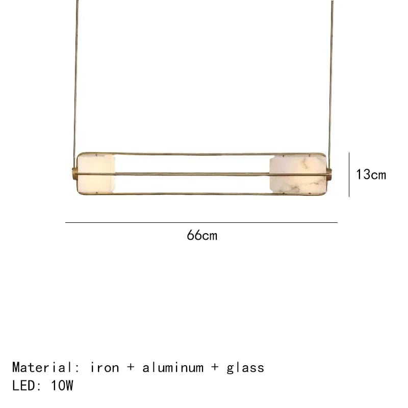 Lustre Art Déco en Verre et Métal pour Hôtel de Luxe | Marco Lucetti Style A-Or / Lumière chaude