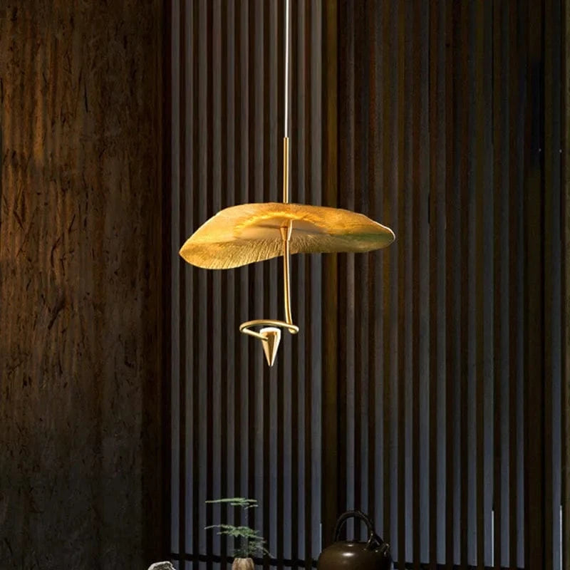 Lustre Art Déco LED en cuivre ajustable | Marco Lucetti