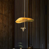 Lustre Art Déco LED en cuivre ajustable | Marco Lucetti