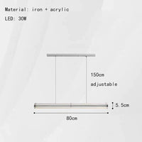 Lustre Art Déco Nouveau Style Anneau Suspendu avec Luminaires Fil Réglable | Marco Lucetti Long 80cm-Noir / 3 modifiables