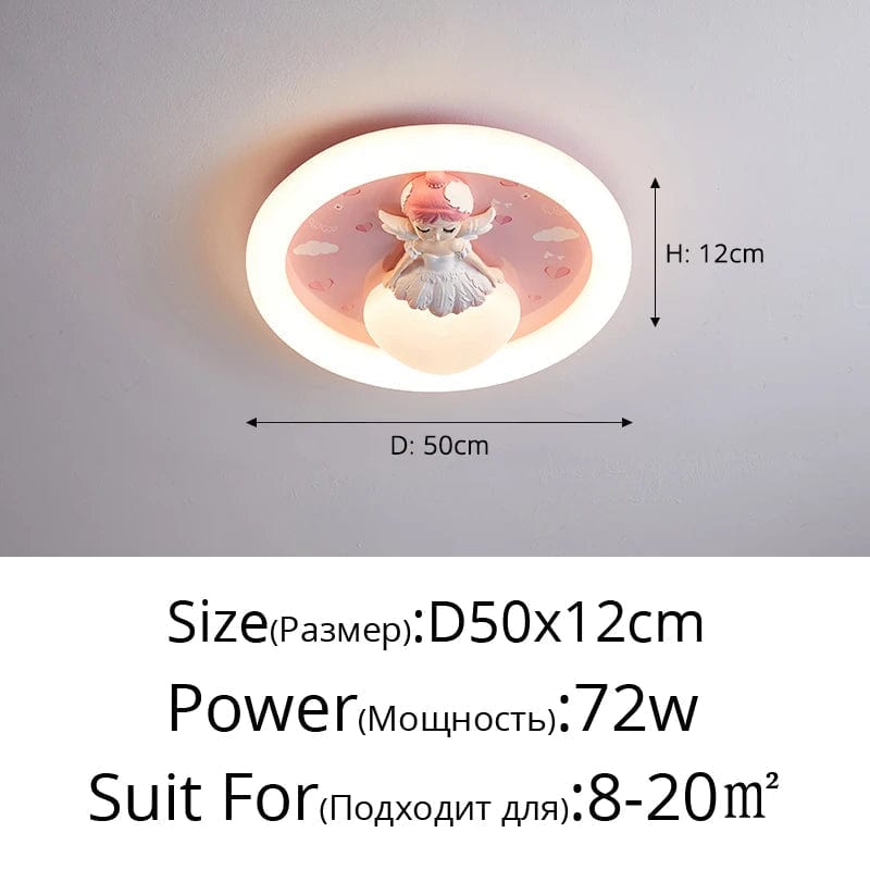 Lustre astronaute LED 2024 pour enfants avec lampe cloud suspendue - Collection Stardust | Marco Lucetti