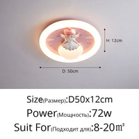 Lustre astronaute LED 2024 pour enfants avec lampe cloud suspendue - Collection Stardust | Marco Lucetti