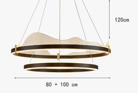 Lustre Atmosphérique Moderne LED pour Éclairage Intérieur | Marco Lucetti