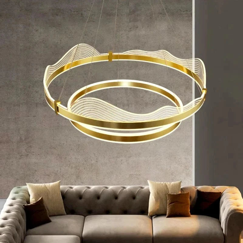 Lustre Atmosphérique Moderne LED pour Éclairage Intérieur | Marco Lucetti