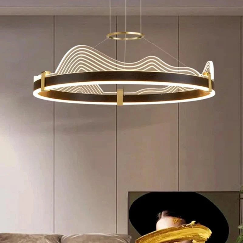 Lustre Atmosphérique Moderne LED pour Éclairage Intérieur | Marco Lucetti