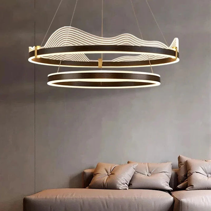 Lustre Atmosphérique Moderne LED pour Éclairage Intérieur | Marco Lucetti