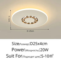 Lustre avec Éclairage LED pour Décoration Intérieure Confortable des Yeux | Marco Lucetti