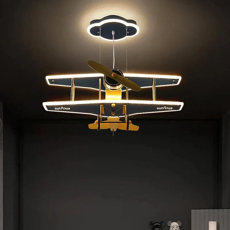 Lustre Avion LED pour Chambre Enfant Moderne | Marco Lucetti