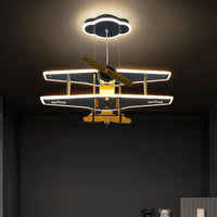 Lustre Avion LED pour Chambre Enfant Moderne | Marco Lucetti