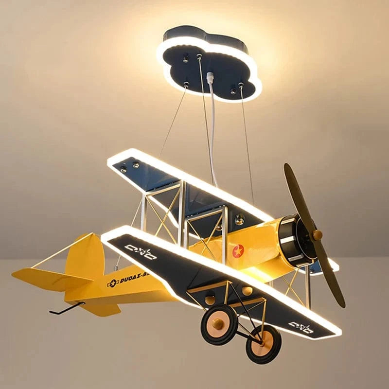Lustre Avion LED pour Chambre Enfant Moderne | Marco Lucetti