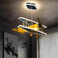 Lustre Avion LED pour Chambre Enfant Moderne | Marco Lucetti 66W | Blanc froid