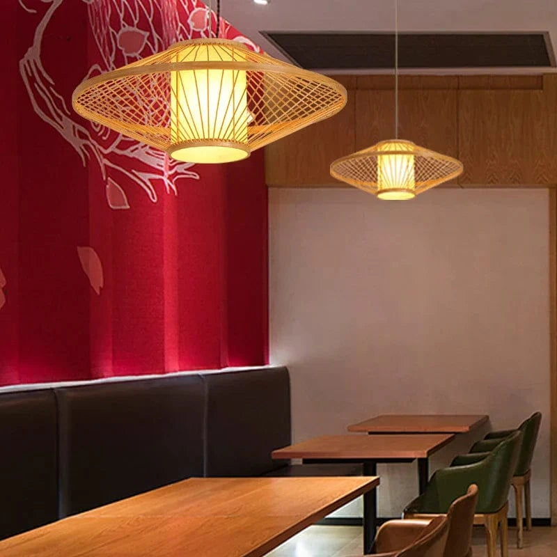 Lustre Bambou Tendance Zen Loft Japonais - Intérieur Élégant | Marco Lucetti