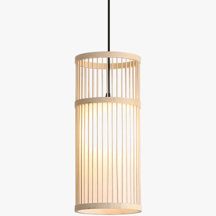 Lustre Bambou Tissé Main - Collection Rotin Osière | Marco Lucetti