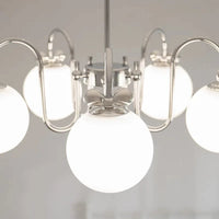 Lustre Blanc Lait - Éclairage Élégant | Marco Lucetti