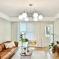 Lustre Blanc Lait - Éclairage Élégant | Marco Lucetti