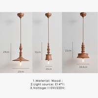 Lustre Bois Nordique Moderne pour Restaurant Bar | Marco Lucetti