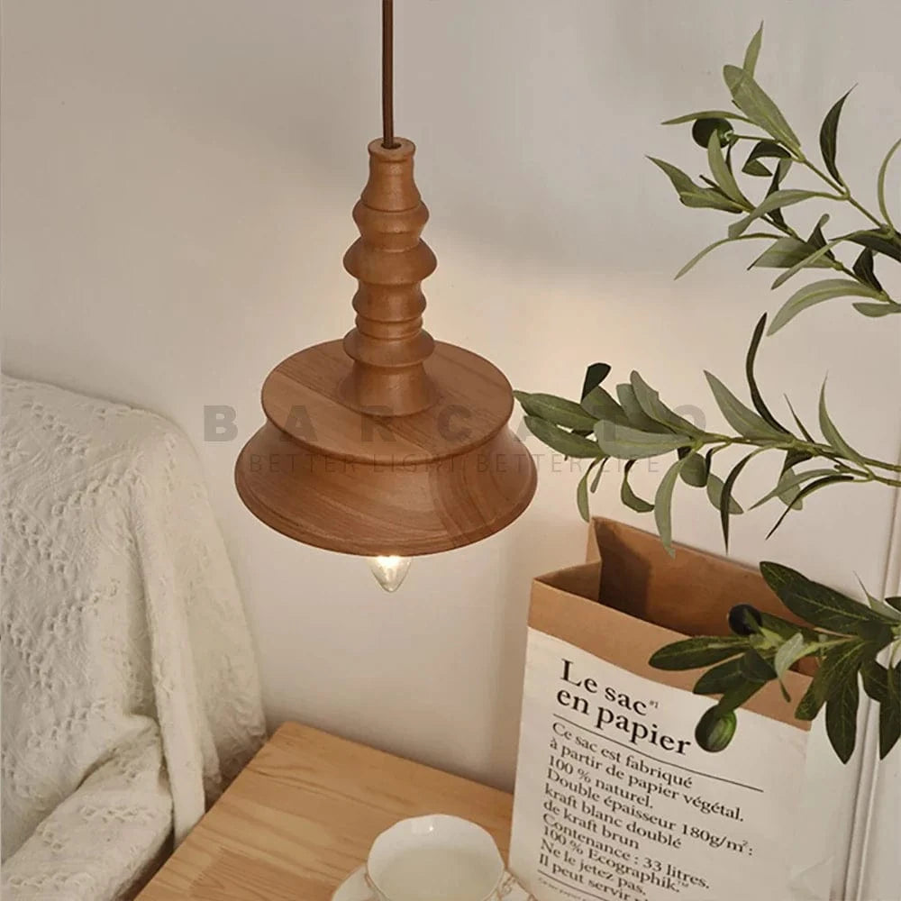 Lustre Bois Nordique Moderne pour Restaurant Bar | Marco Lucetti