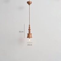 Lustre Bois Nordique Moderne pour Restaurant Bar | Marco Lucetti Auburn / Blanc froid