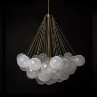 Lustre Boule de Verre Moderne LED Suspension Nordique Suspendu - Édition Lumière Design | Marco Lucetti