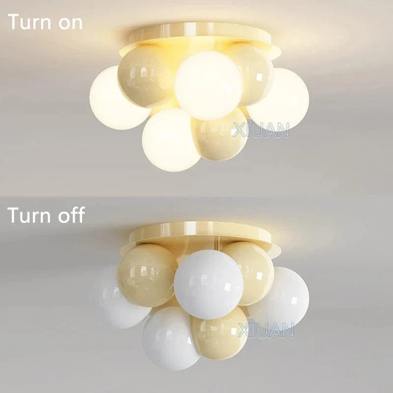 Lustre boule nordique à bulles LED pour chambre d'enfant | Marco Lucetti