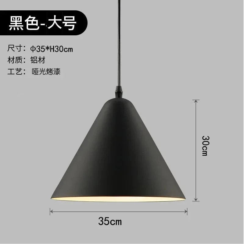 Lustre Boutique & Bar - Spécialités et Ambiance Moderne | Marco Lucetti Noir 35cm