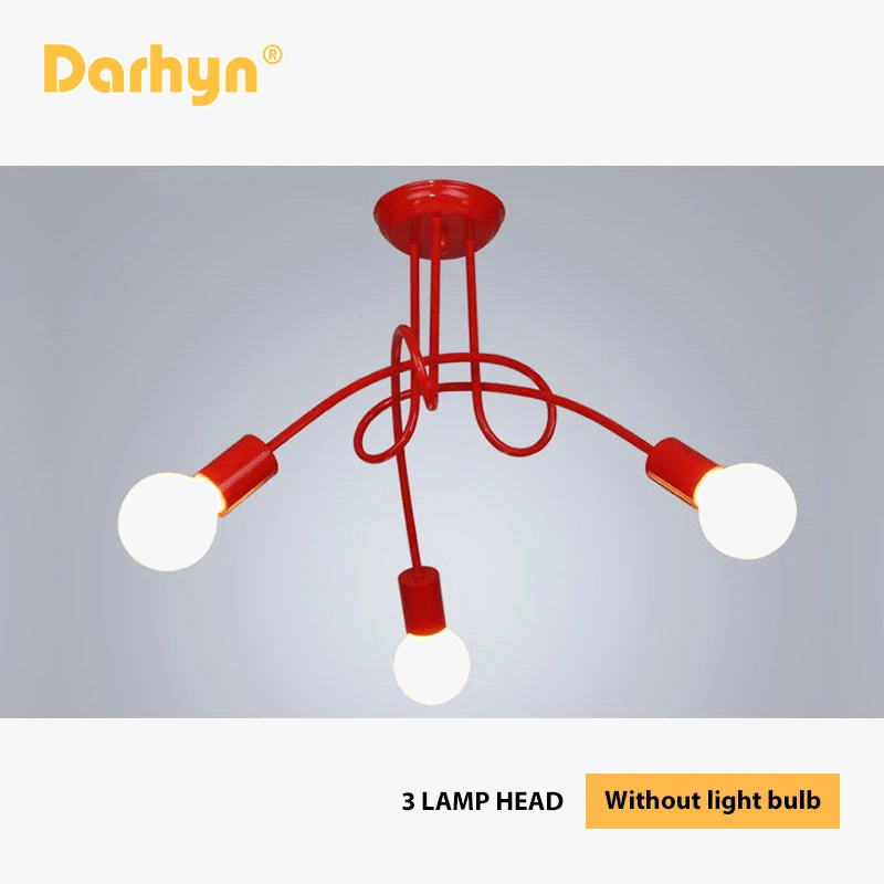 Lustre Branché Minimaliste en Forme de Branche Plafonnier Plaqué Or pour Hôtel, Restaurant, Salon, Cuisine et Chambre | Marco Lucetti