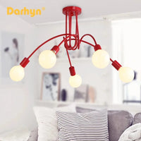 Lustre Branché Minimaliste en Forme de Branche Plafonnier Plaqué Or pour Hôtel, Restaurant, Salon, Cuisine et Chambre | Marco Lucetti