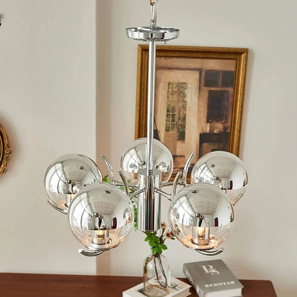 Lustre Bulle LED de Luxe pour un Éclairage Intérieur Décoratif | Marco Lucetti Blanc chaud / 8 têtes