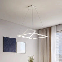 Lustre Carré Minimaliste Moderne avec Éclairage à intensité variable | Marco Lucetti