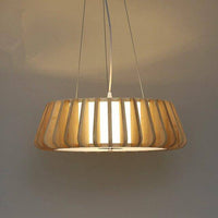 Lustre Chandel en bambou design | Marco Lucetti Suspension / 50cm