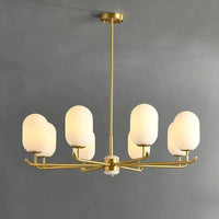 Lustre Chinois de Luxe en Cuivre et Jade | Marco Lucetti