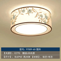 Lustre Chinois Plafonnier Chinoiserie pour Chambre Rétro | Marco Lucetti E 60CM