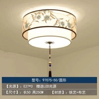 Lustre Chinois Plafonnier Chinoiserie pour Chambre Rétro | Marco Lucetti F 50CM