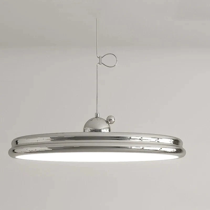 Lustre chromé à bras oscillants rotatifs - 360° | Marco Lucetti